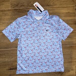 Vineyard Vines Kids Americana Polo Shirt